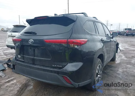 2020 Toyota Highlander Xle from USA, damaged, VIN 5TDHZRBH9LS505004